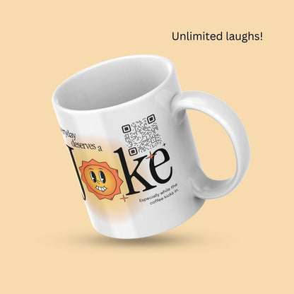 Interactive Joke of the Day Mug