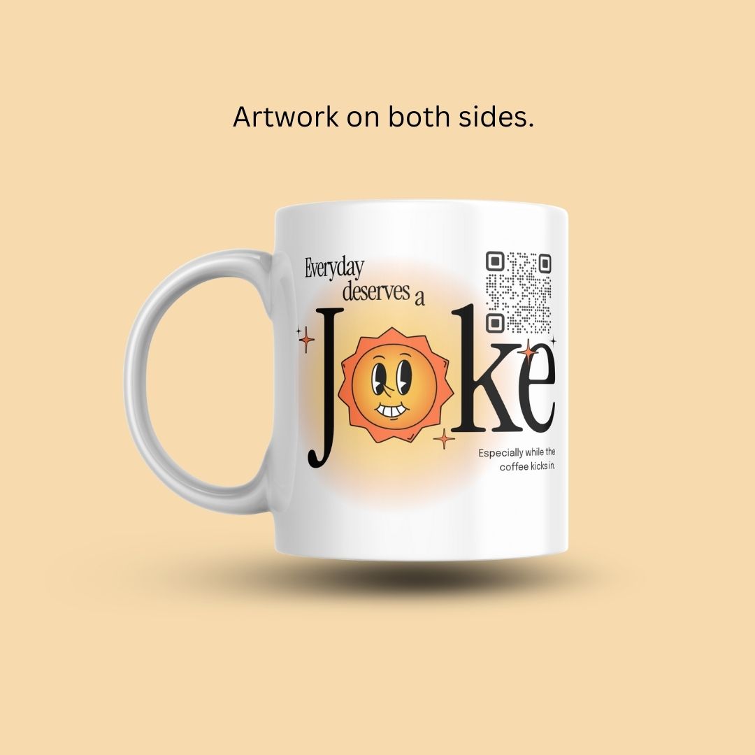 Interactive Joke of the Day Mug